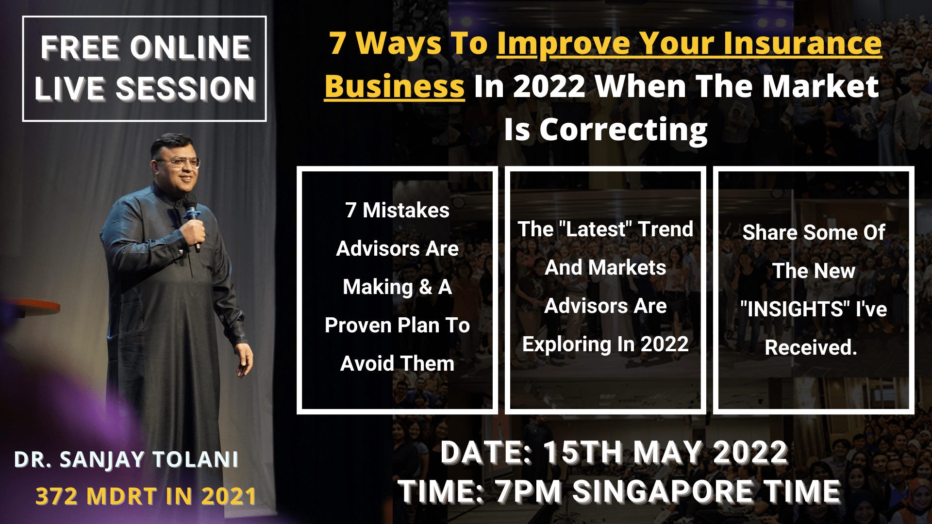 7 Ways To Improve Your Insurance Business In 2022 Virtual Event [FREE]